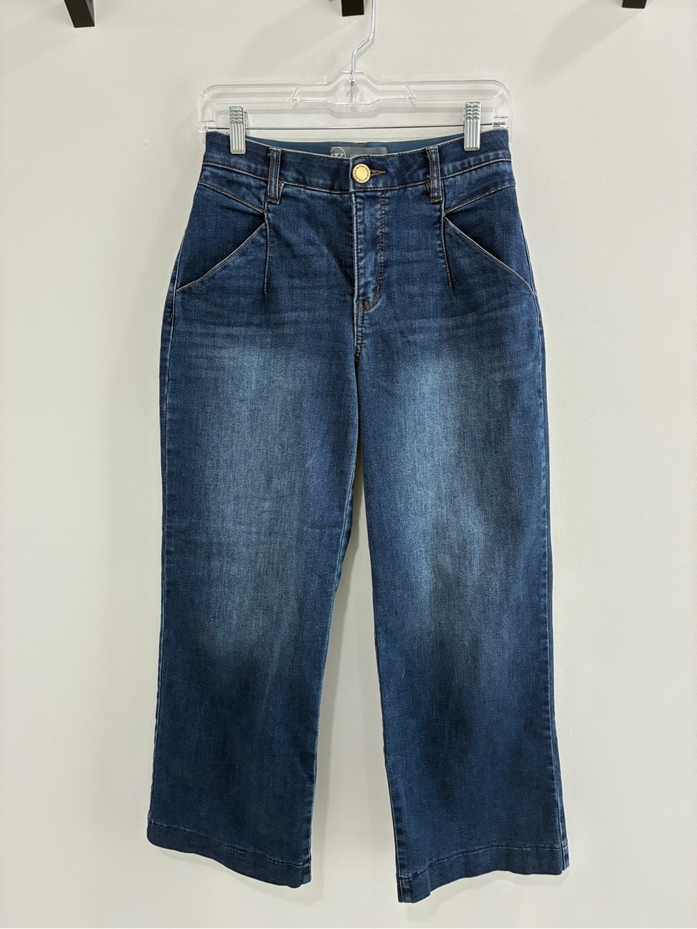 Wit & Wisdom Dark Blue Straight Leg Jeans